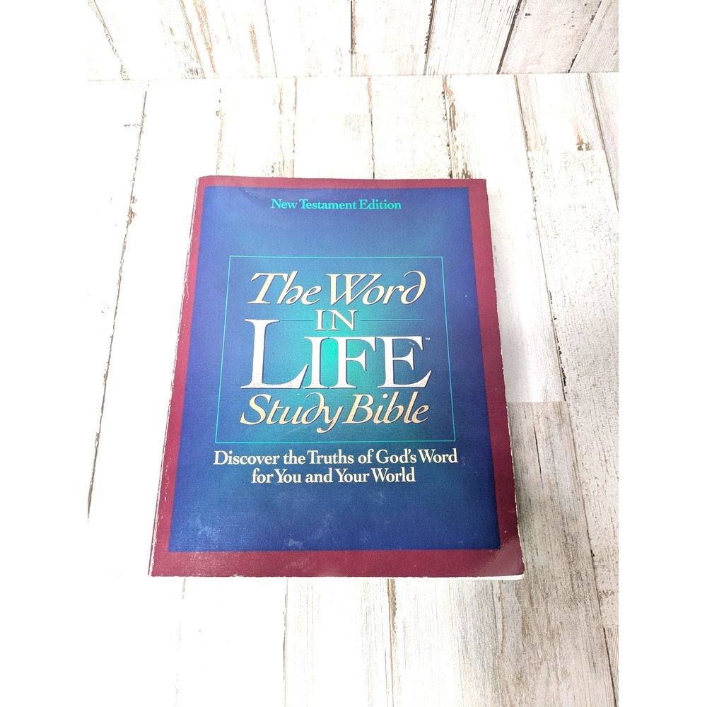 NKJV Word in Life Study Bible 1993 New Testament Single Column Paperback